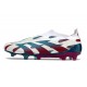 adidas Predator 24 Elite Laceless FG Bianco Rosso Blu