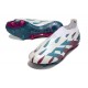 adidas Predator 24 Elite Laceless FG Bianco Rosso Blu