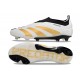 adidas Predator 24 Elite Laceless FG Bianco Oro