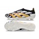 adidas Predator 24 Elite Laceless FG Nero Bianco Oro