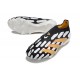 adidas Predator 24 Elite Laceless FG Nero Bianco Oro