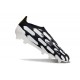 adidas Predator 24 Elite Laceless FG Nero Bianco Oro