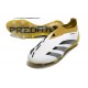 adidas Predator 24 Elite Laceless FG Bianco Oro Nero