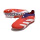 adidas Predator 24 Elite Laceless FG Rosso Bianco