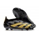 adidas Predator 24 Elite Laceless FG Nero Oro