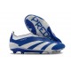 adidas Predator 24 Elite Laceless FG Blu Bianco