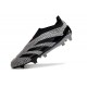 adidas Predator 24 Elite Laceless FG Carbone Nero Core