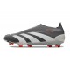 adidas Predator 24 Elite Laceless FG Nero Bianco