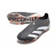 adidas Predator 24 Elite Laceless FG Nero Bianco