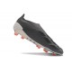 adidas Predator 24 Elite Laceless FG Nero Bianco