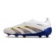 adidas Predator 24 Elite Laceless FG Bianco Grigio Rosso Blu