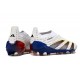 adidas Predator 24 Elite Laceless FG Bianco Grigio Rosso Blu