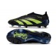 adidas Predator 24 Elite Laceless FG Nero Verde