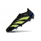 adidas Predator 24 Elite Laceless FG Nero Verde