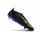 adidas Predator 24 Elite Laceless FG Nero Verde