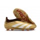 adidas Predator 24 Elite Laceless FG Oro Bianco Rosso