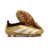 adidas Predator 24 Elite Laceless FG Oro Bianco Rosso