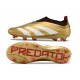 adidas Predator 24 Elite Laceless FG Oro Bianco Rosso