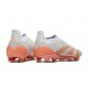 adidas Predator 24 Elite Laceless FG Almost Blu Arancione