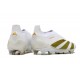 adidas Predator 24 Elite Laceless FG Nero Oro