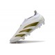 adidas Predator 24 Elite Laceless FG Nero Oro