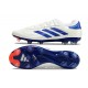 Adidas Copa Pure II FG Nuovo Pelle Ftwr Bianco Blu Lucido Rosso Solare