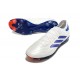 Adidas Copa Pure II FG Nuovo Pelle Ftwr Bianco Blu Lucido Rosso Solare