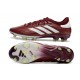 Adidas Copa Pure II FG Pelle Ombra Rosso Bianco Team Giallo Solare