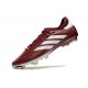 Adidas Copa Pure II FG Pelle Ombra Rosso Bianco Team Giallo Solare