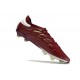 Adidas Copa Pure II FG Pelle Ombra Rosso Bianco Team Giallo Solare