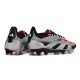 Scarpa adidas Predator 24 Elite FG Nero Bianco Arancione