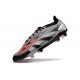 Scarpa adidas Predator 24 Elite FG Nero Bianco Arancione