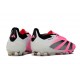 Scarpa adidas Predator 24 Elite FG Rosa Bianco Nero