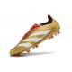 Scarpa adidas Predator 24 Elite FG Oro Bianco Rosso