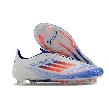 Scarpe da Calcio adidas F50 Elite FG Blu Bianco Rosso