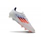 Scarpe da Calcio adidas F50 Elite FG Bianco Rosso Blu