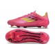 Scarpe da Calcio adidas F50 Elite FG Rosa Giallo