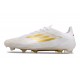 Scarpe da Calcio adidas F50 Elite FG Ftwr Bianco Oro Met Ftwr Bianco