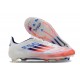 Scarpe da Calcio adidas F50 Elite FG Ftwr Bianco Rosso Solare Blu Lucido