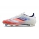 Scarpe da Calcio adidas F50 Elite FG Ftwr Bianco Rosso Solare Blu Lucido