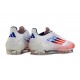 Scarpe da Calcio adidas F50 Elite FG Ftwr Bianco Rosso Solare Blu Lucido