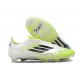 Scarpe da Calcio adidas F50 Elite FG Bianco Nero Giallo