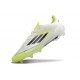 Scarpe da Calcio adidas F50 Elite FG Bianco Nero Giallo