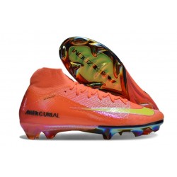 Scarpe Nike Mercurial Superfly 10 Elite FG Arancio Giallo