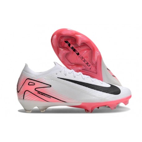 Nike Air Zoom Mercurial Vapor16 Elite FG Bianco Rosa Nero