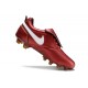 Scarpa Nike Tiempo Legend 10 Elite FG Rosso Bianco