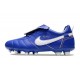 Scarpa Nike Tiempo Legend 10 Elite FG Blu Bianco