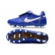 Scarpa Nike Tiempo Legend 10 Elite FG Blu Bianco