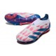 adidas Predator 24 Elite Laceless FG Ftwr Bianco Solar Blu Solar Rosa