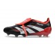 Adidas Predator 25 FT Elite FG Nero Bianco Rosso Vivido